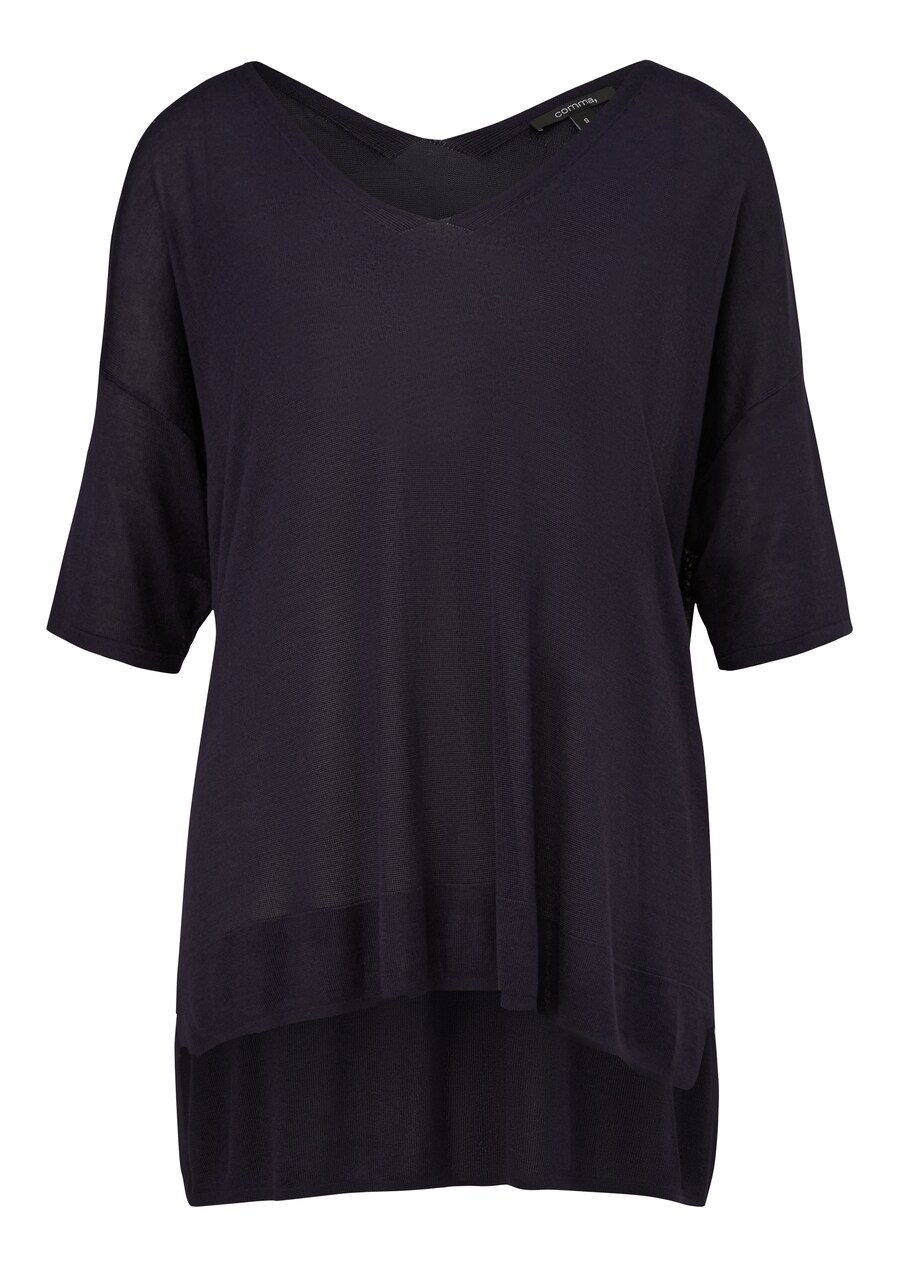 Тонкий вязаный свитер COMMA Sweater, темно-синий
Тонкий вязаный свитер COMMA Sweater, темно-синий