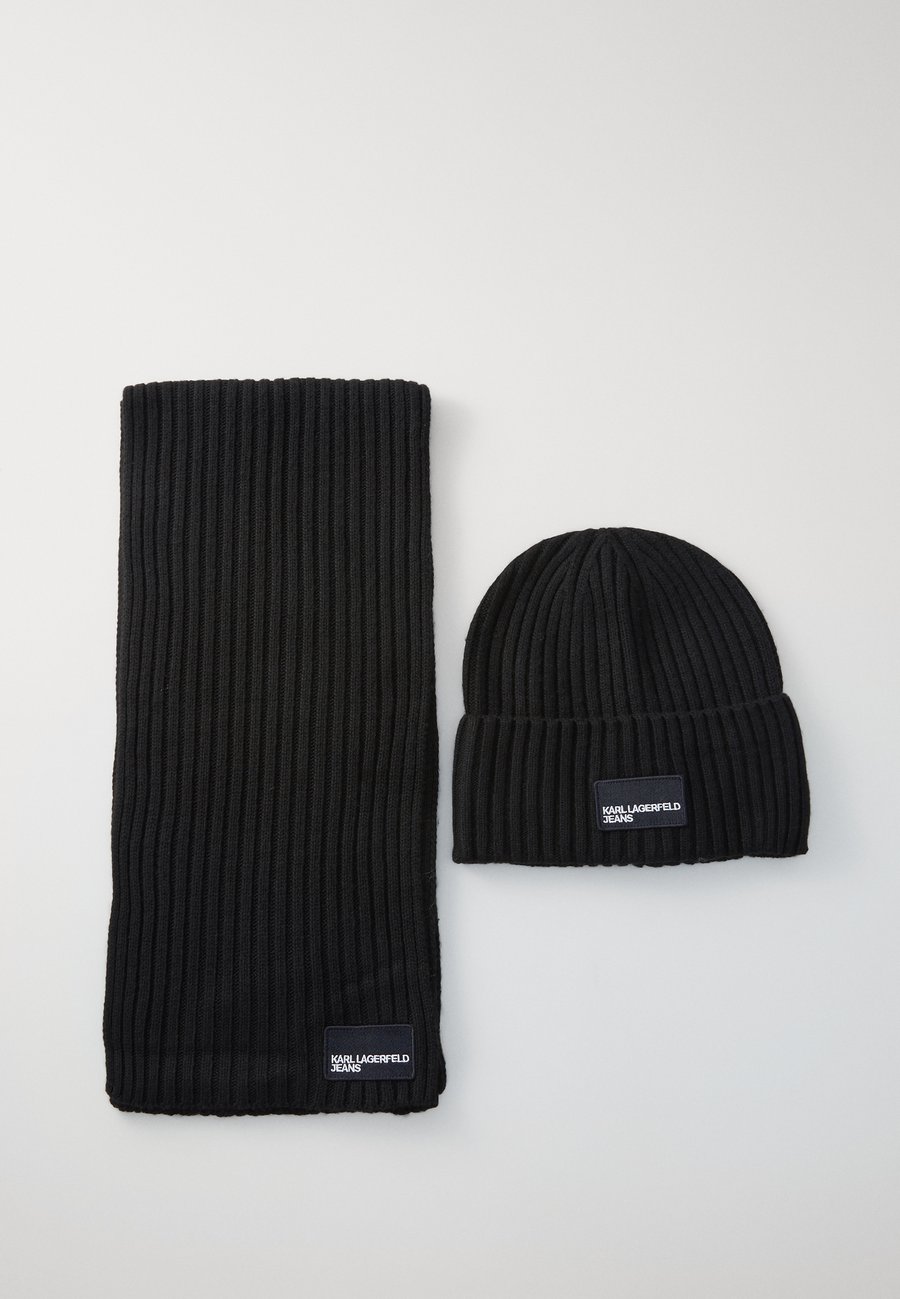 Шапка Karl Lagerfeld Jeans BEANIE AND SCARF GIFTSET, Black
Шапка Karl Lagerfeld Jeans BEANIE AND SCARF GIFTSET, Black