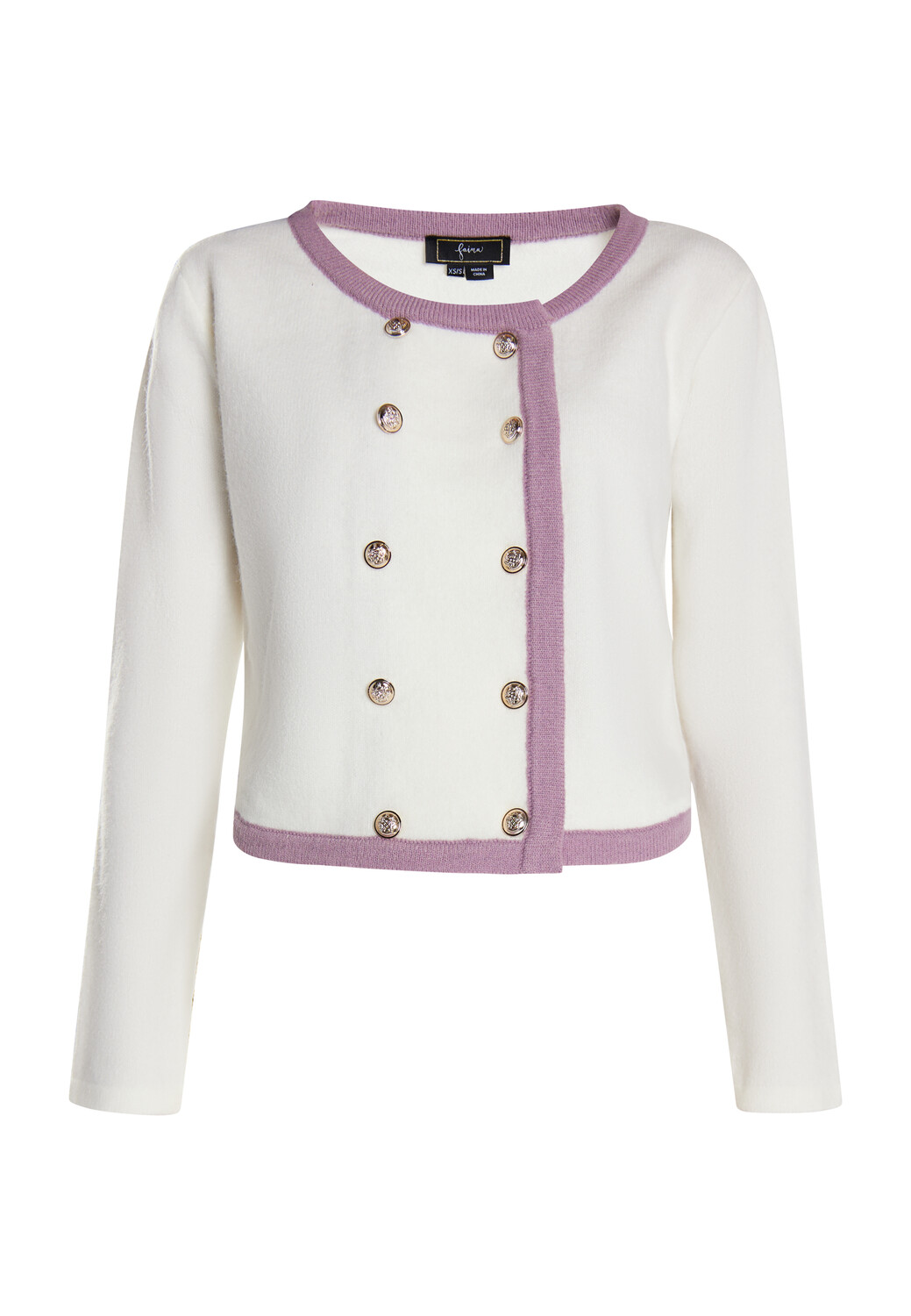 Толстовка faina Strickjacke, белый
Толстовка faina Strickjacke, белый