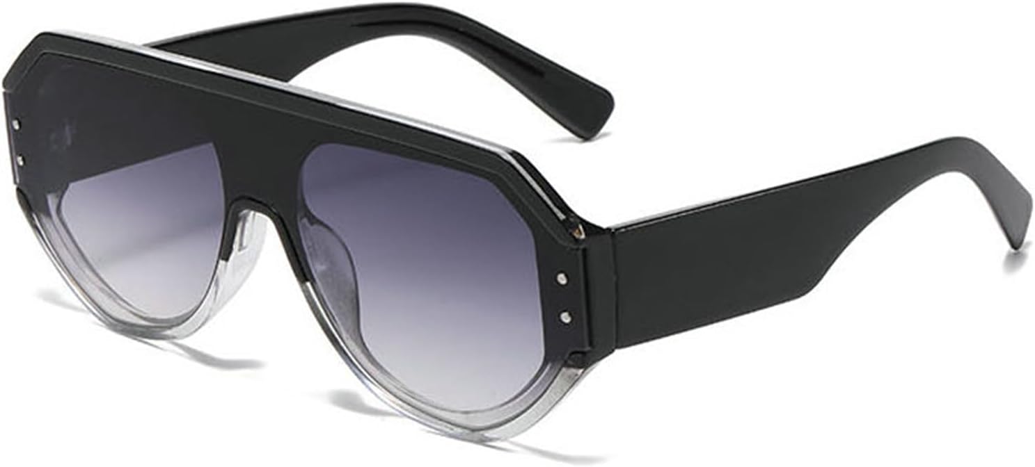 Солнцезащитные очки-пилот большого размера Helena для женщин и мужчин, классические очки с градиентным переходом цвета и защитой от УФ-излучения UV400, пляжные очки в стиле панк для мужчин, C3
Солнцезащитные очки-пилот большого размера Helena для женщин и мужчин, классические очки с градиентным переходом цвета и защитой от УФ-излучения UV400, пляжные очки в стиле панк для мужчин, C3