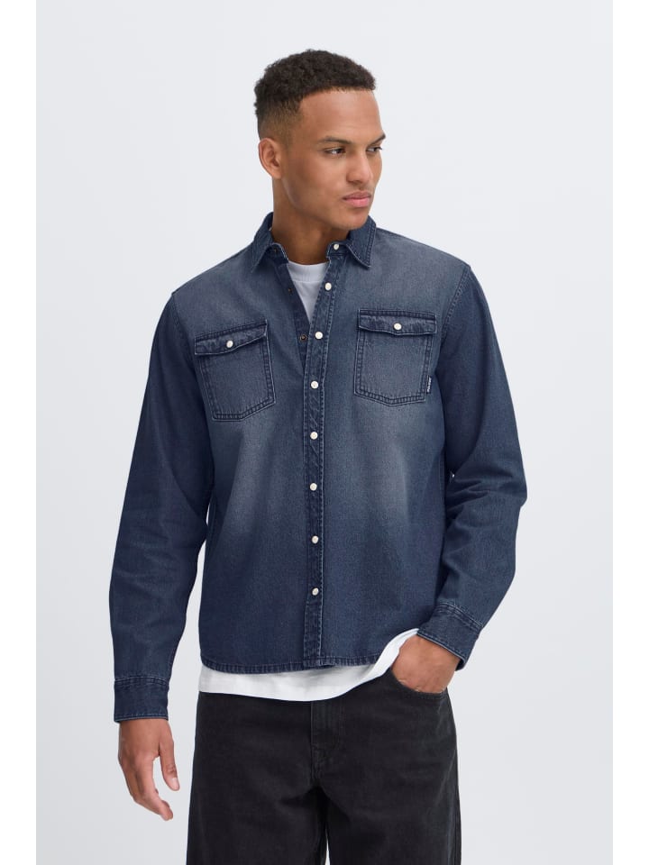 BLEND Джинсовая рубашка BHDargo синего цвета
BLEND Джинсовая рубашка BHDargo синего цвета