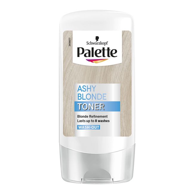 Делюкс временная краска для волос Palette, цвет ashy blonde, 150 мл
Делюкс временная краска для волос Palette, цвет ashy blonde, 150 мл