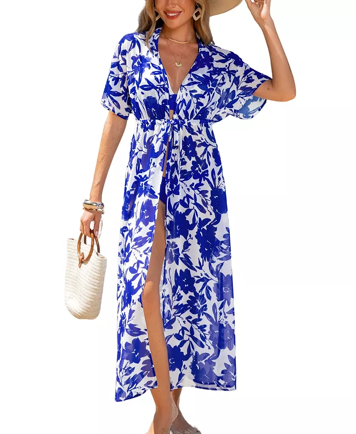 Женский цветочный кимоно-накидка Enchanted Drape Cupshe, синий
Женский цветочный кимоно-накидка Enchanted Drape Cupshe, синий