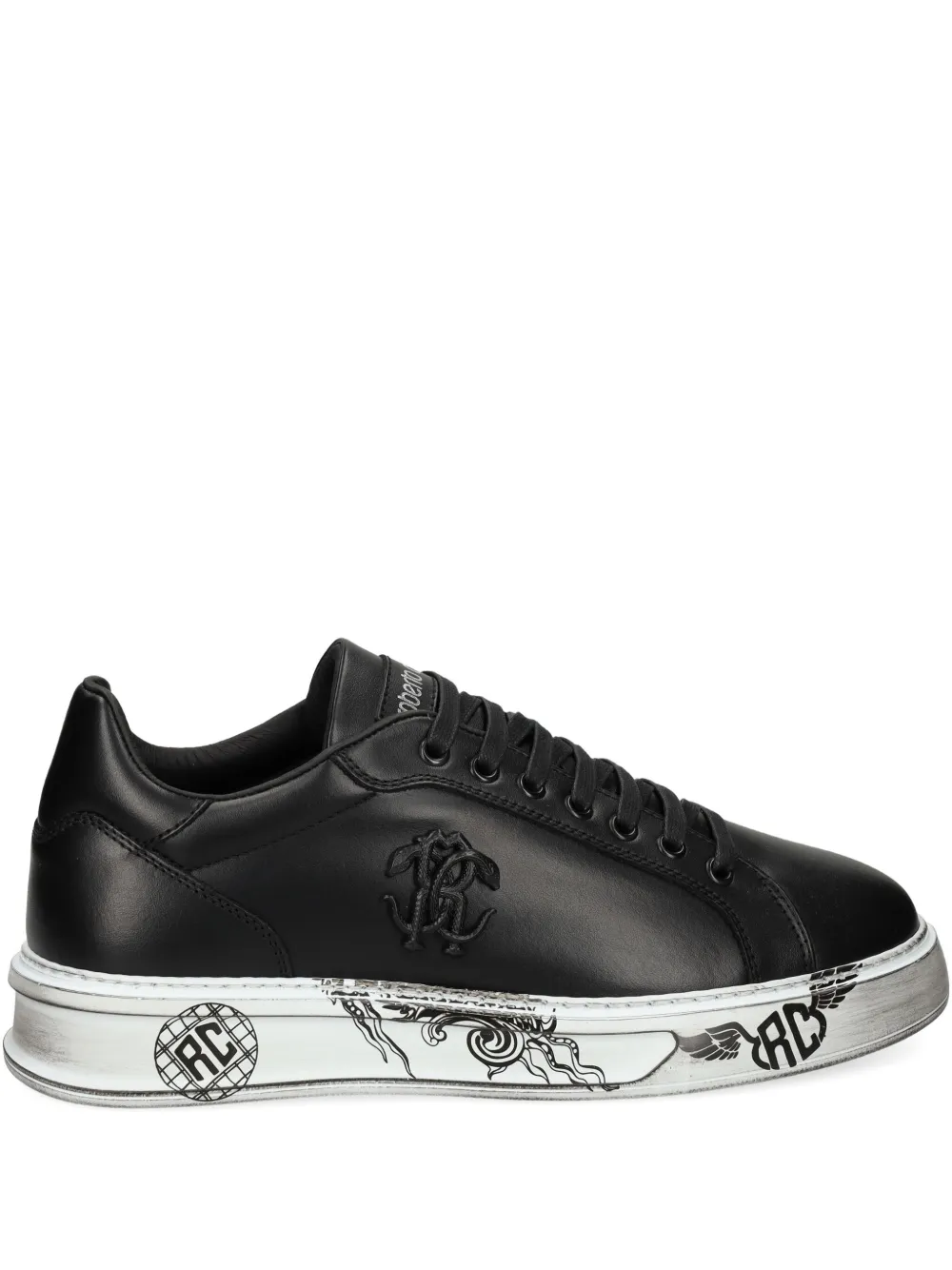 Кроссовки с логотипом Roberto Cavalli, черный
Кроссовки с логотипом Roberto Cavalli, черный