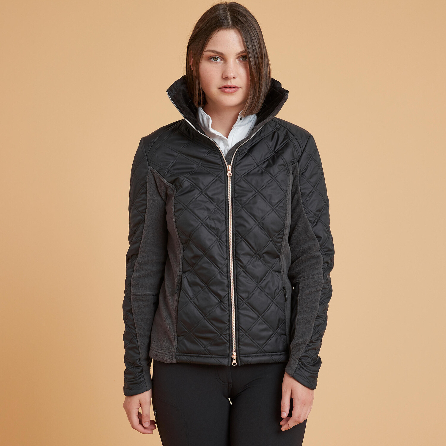 Куртка флисовая женская Fouganza Riding 500 из биматериала, черный
Куртка флисовая женская Fouganza Riding 500 из биматериала, черный