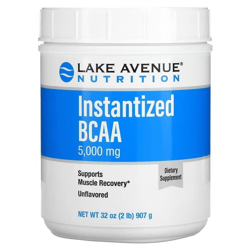 Быстрорастворимый порошок BCAA Lake Avenue Nutrition, 907г
Быстрорастворимый порошок BCAA Lake Avenue Nutrition, 907г