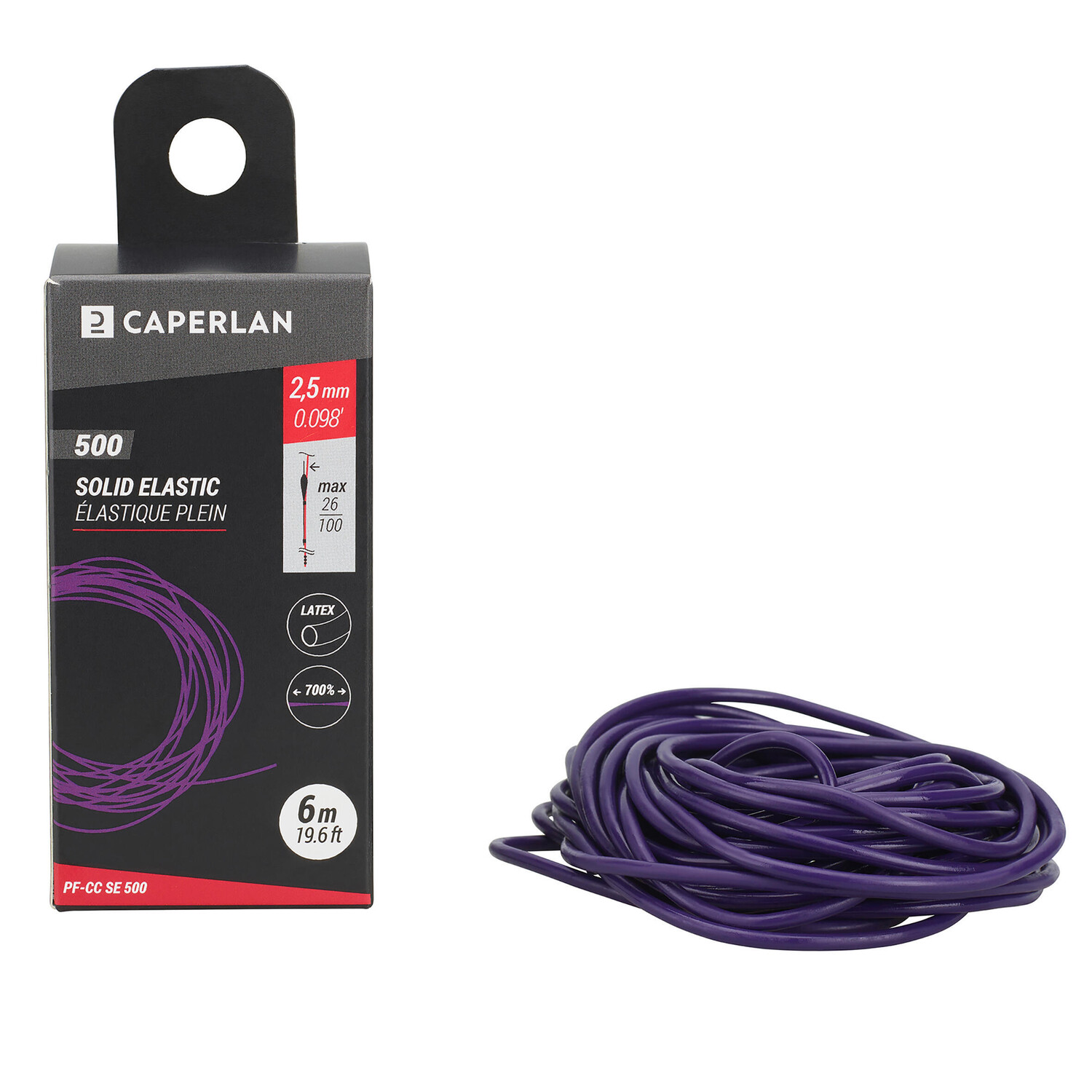 Эластичный твердый каучуковый латекс PF CC SE 500 2,5 мм 6 м CAPERLAN 
Эластичный твердый каучуковый латекс PF CC SE 500 2,5 мм 6 м CAPERLAN