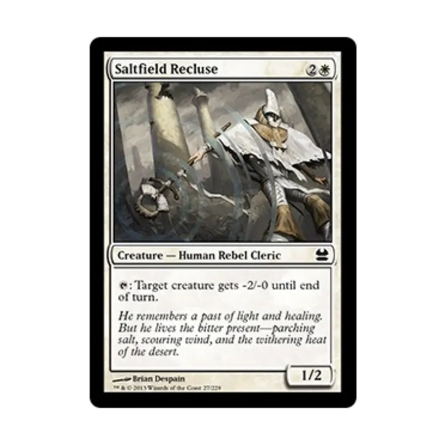 CCG Соленый отшельник (К), MTG - Modern Masters 2013
CCG Соленый отшельник (К), MTG - Modern Masters 2013