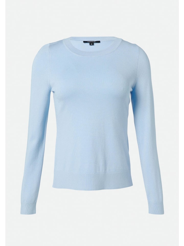 Вязаный свитер цвета 5084_светло-голубой comma
Вязаный свитер цвета 5084_светло-голубой comma