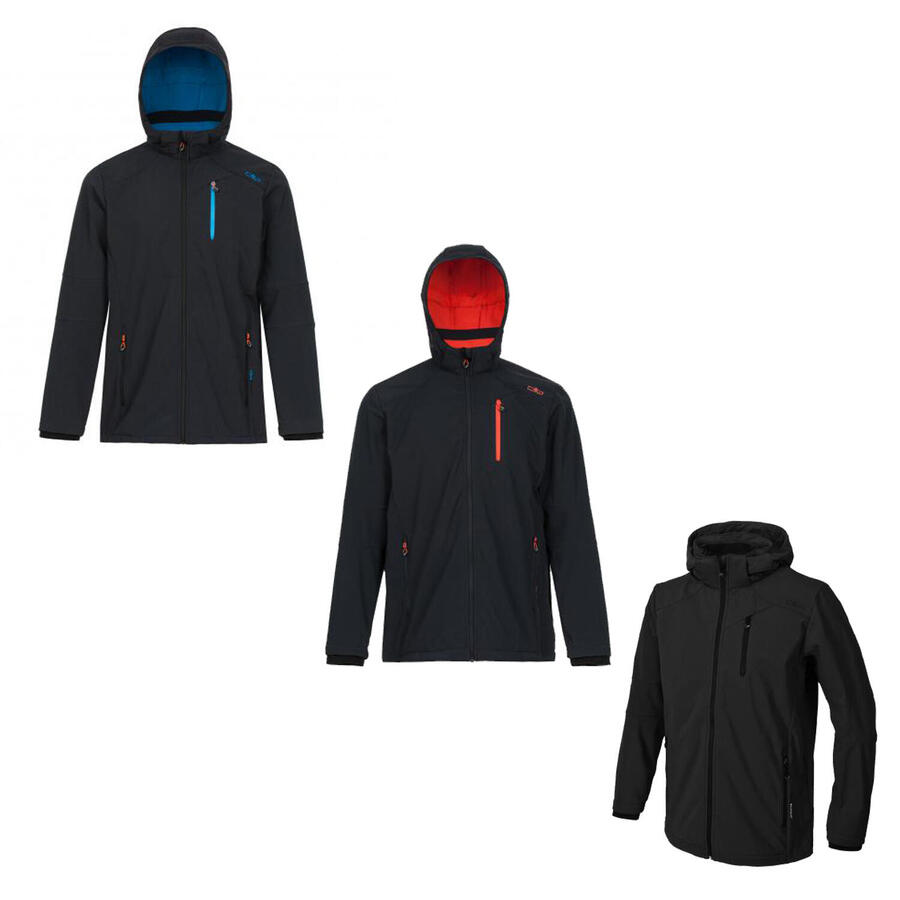 Мужская куртка CMP Softshell с капюшоном и застежкой-молнией 3A40537N
Мужская куртка CMP Softshell с капюшоном и застежкой-молнией 3A40537N