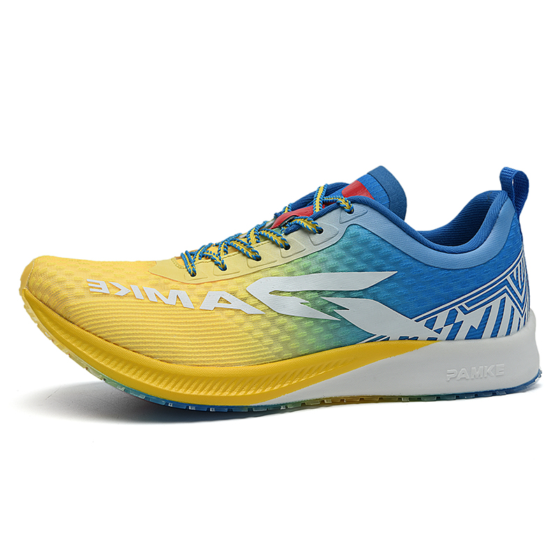 PANKE Амортизирующие противоскользящие износостойкие дышащие беговые кроссовки с карбоновой пластиной унисекс желтый королевский синий, цвет Yellow Royal Blue 
PANKE Амортизирующие противоскользящие износостойкие дышащие беговые кроссовки с карбоновой пластиной унисекс желтый королевский синий, цвет Yellow Royal Blue