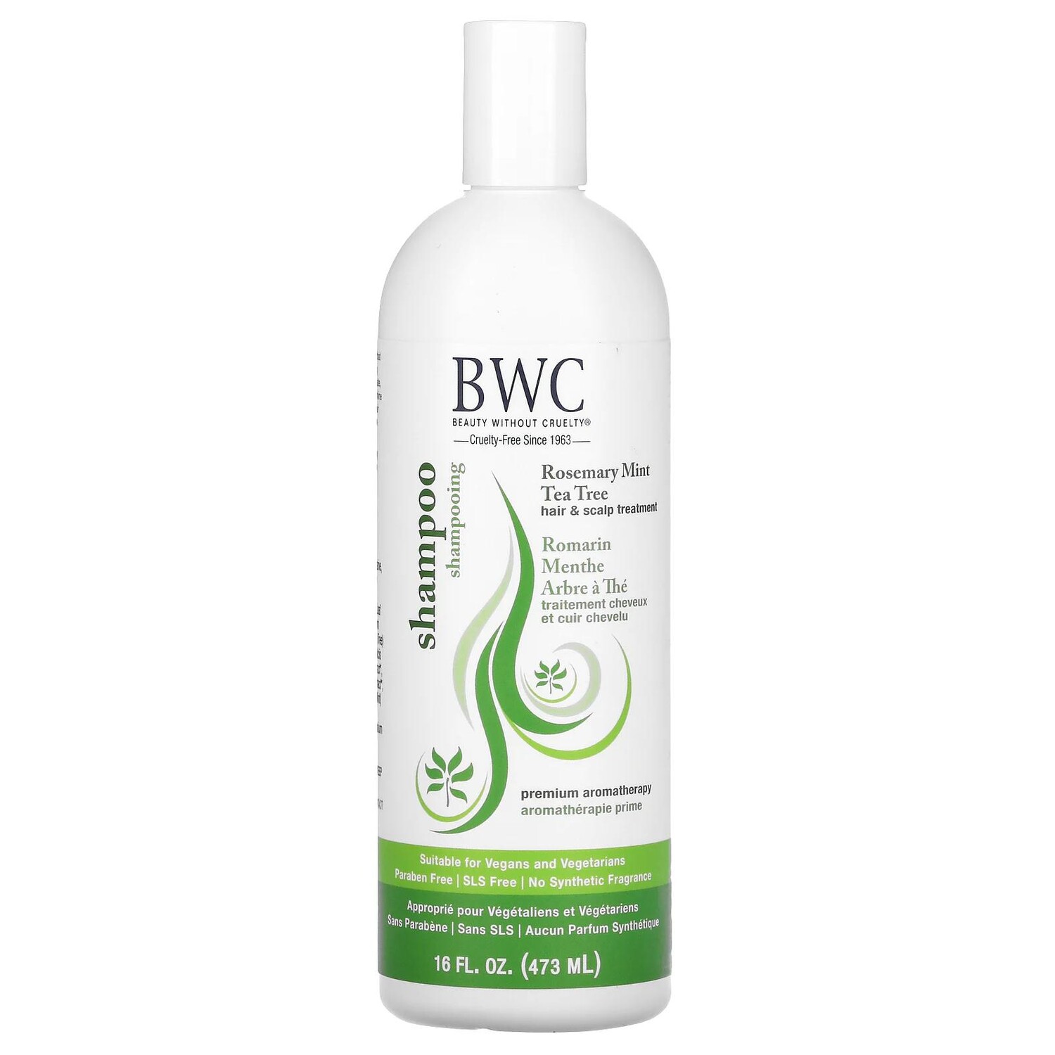 Beauty Without Cruelty Шампунь розмарин-мята-чайное дерево 16 жидких унций (473 мл)
Beauty Without Cruelty Шампунь розмарин-мята-чайное дерево 16 жидких унций (473 мл)