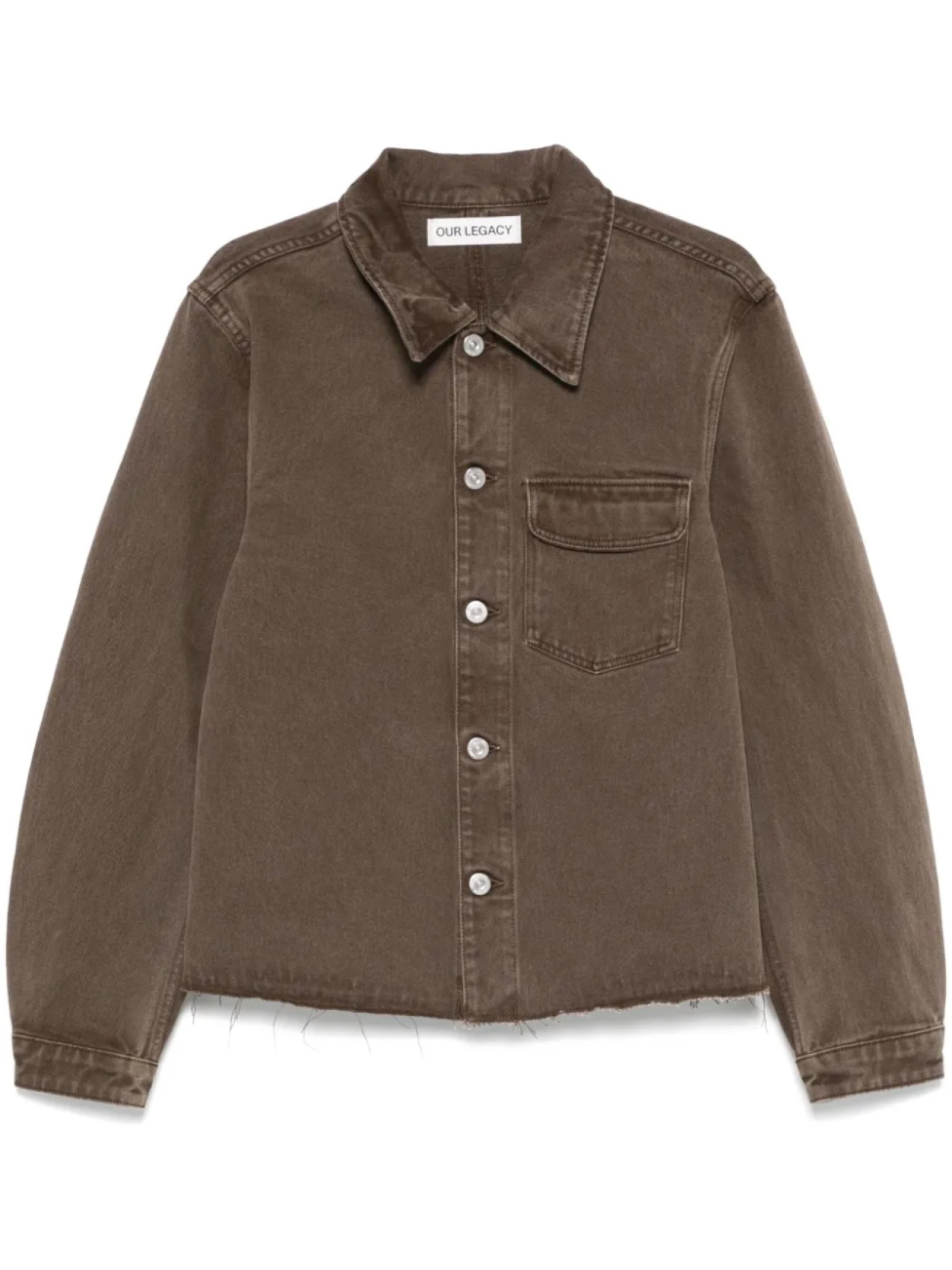 OUR LEGACY куртка Cut Rebirth, коричневый
OUR LEGACY куртка Cut Rebirth, коричневый