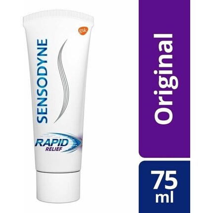 Зубная паста Sensodyne Rapid Relief 75 мл
Зубная паста Sensodyne Rapid Relief 75 мл