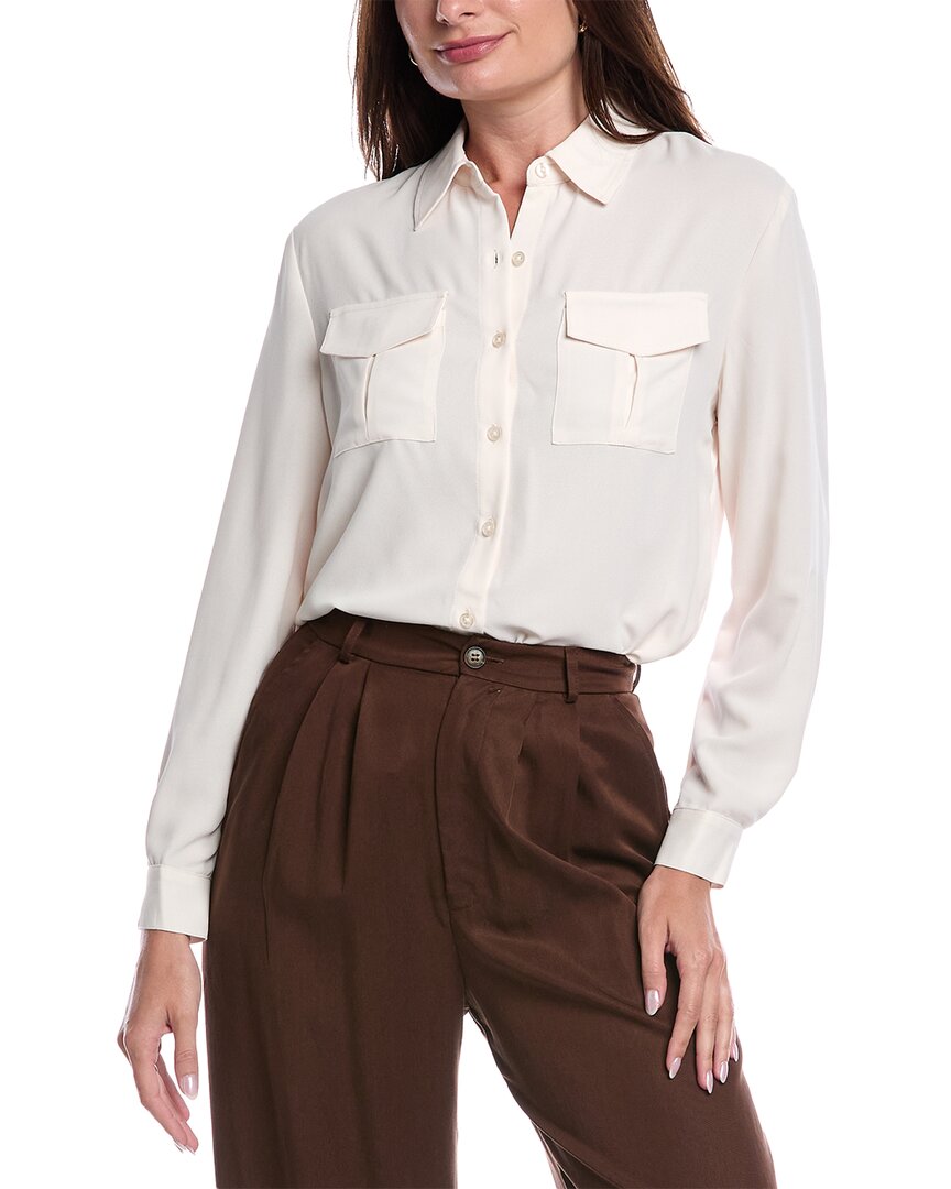 Джонс Нью Йорк Рубашка с накладными карманами Jones New York, белый
Джонс Нью Йорк Рубашка с накладными карманами Jones New York, белый