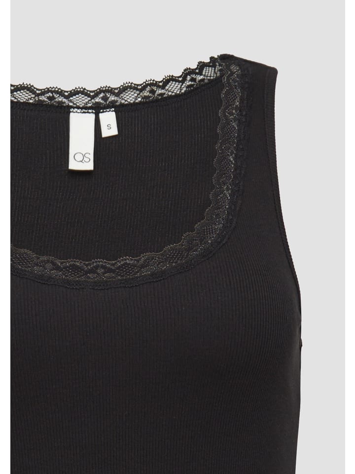 Топ QS, черный
Топ QS, черный