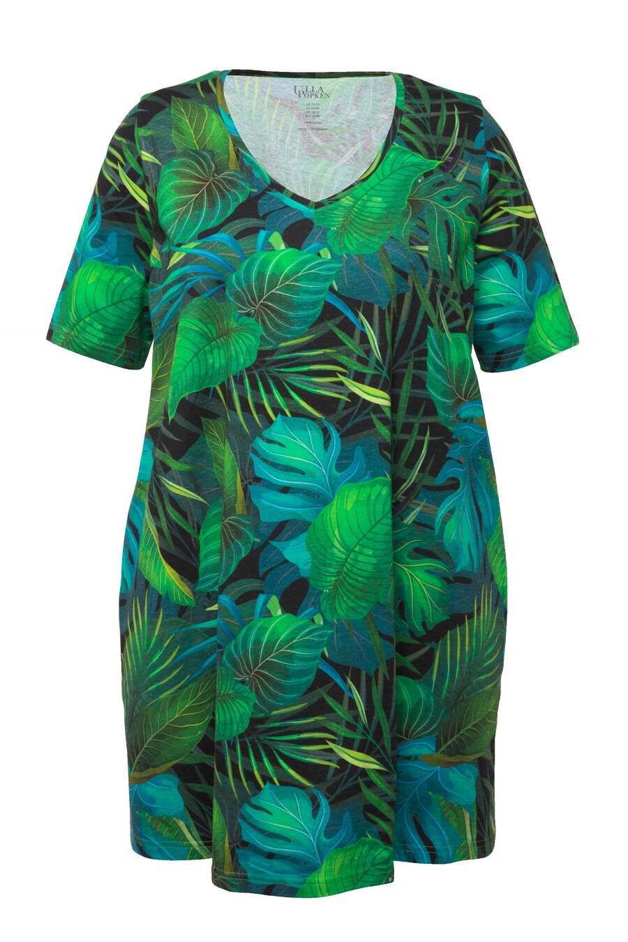 Рубашка Ulla Popken, зеленый
Рубашка Ulla Popken, зеленый