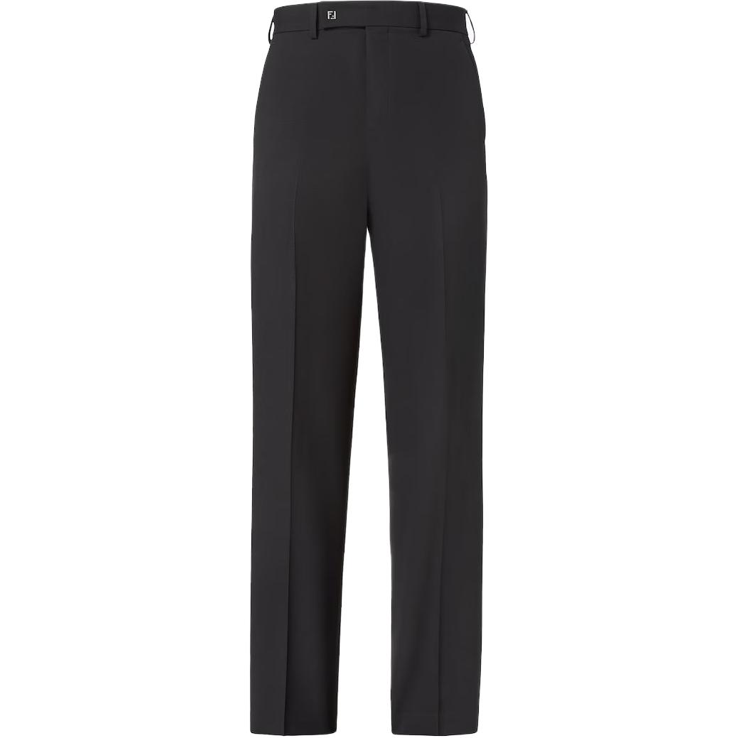 Прямые брюки с зауженным кроем FENDI, черный
Прямые брюки с зауженным кроем FENDI, черный