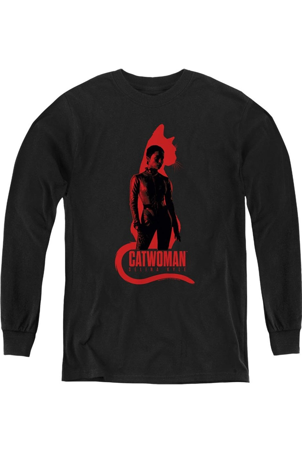 Батмен: силуэт кошки Селины Кайл, молодежный худи с длинным рукавом Gildan, черный
Батмен: силуэт кошки Селины Кайл, молодежный худи с длинным рукавом Gildan, черный