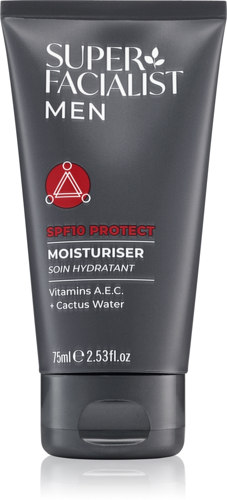 Для мужчин защитный дневной увлажняющий крем SPF 10 Super Facialist, vyrams 75 мл
Для мужчин защитный дневной увлажняющий крем SPF 10 Super Facialist, vyrams 75 мл