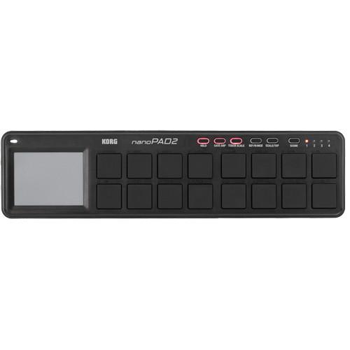 Korg nanoPAD2 Slimline USB MIDI Controller (Black) NANOPAD2BK
Korg nanoPAD2 Slimline USB MIDI Controller (Black) NANOPAD2BK