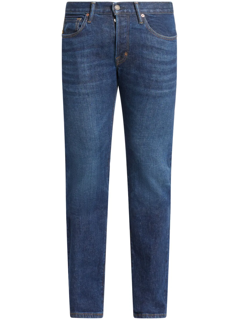Прямые джинсы средней посадки TOM FORD, синий
Прямые джинсы средней посадки TOM FORD, синий