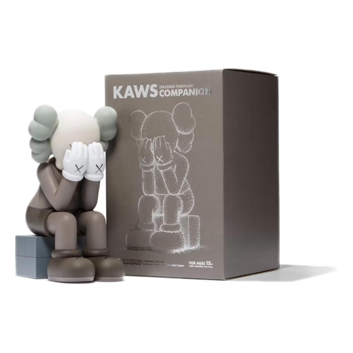 Виниловая фигурка Kaws Passing Through Companion (2013), коричневый
Виниловая фигурка Kaws Passing Through Companion (2013), коричневый