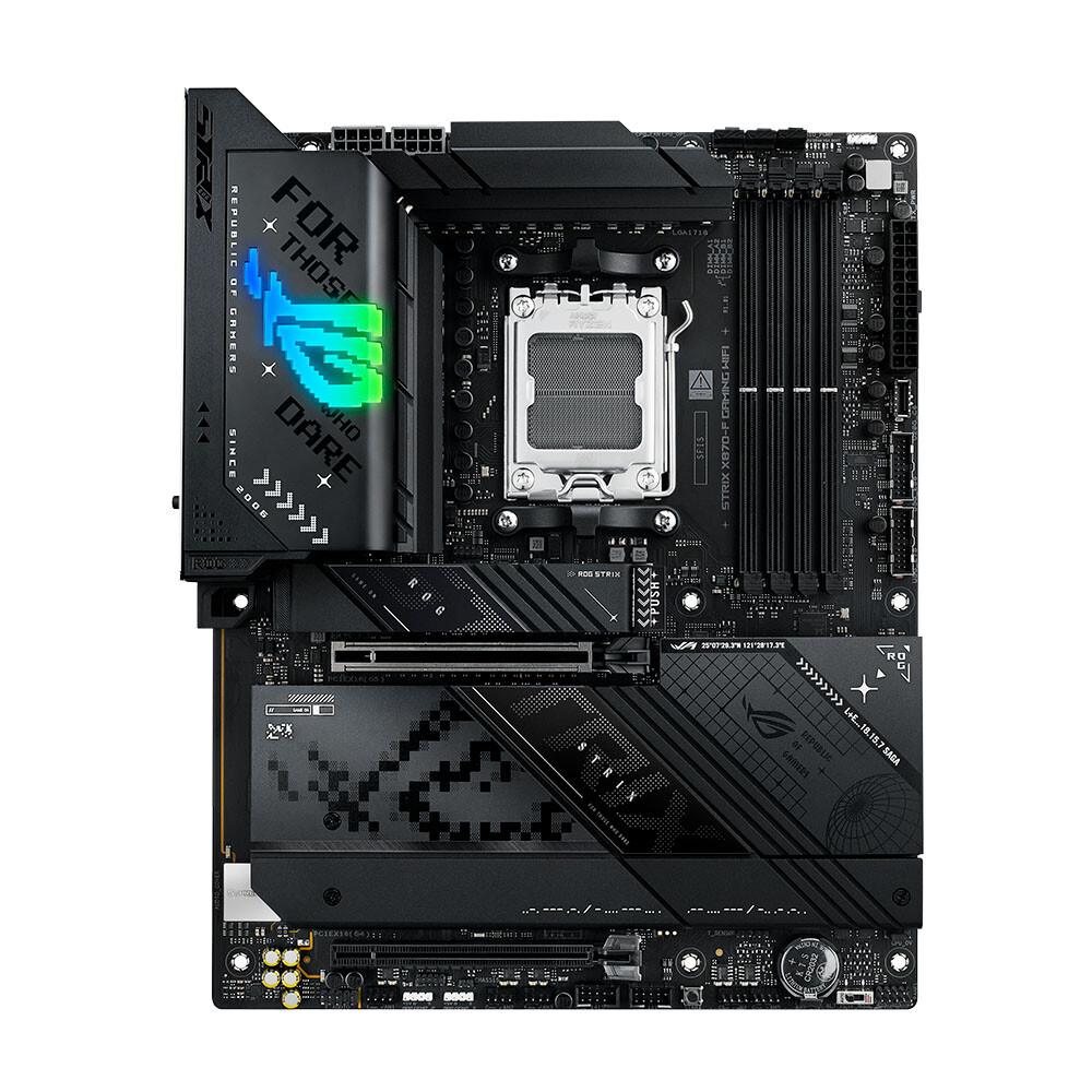 Материнская плата Asus ROG STRIX X870-F GAMING WIFI, AM5, DDR5, WI-FI
Материнская плата Asus ROG STRIX X870-F GAMING WIFI, AM5, DDR5, WI-FI
