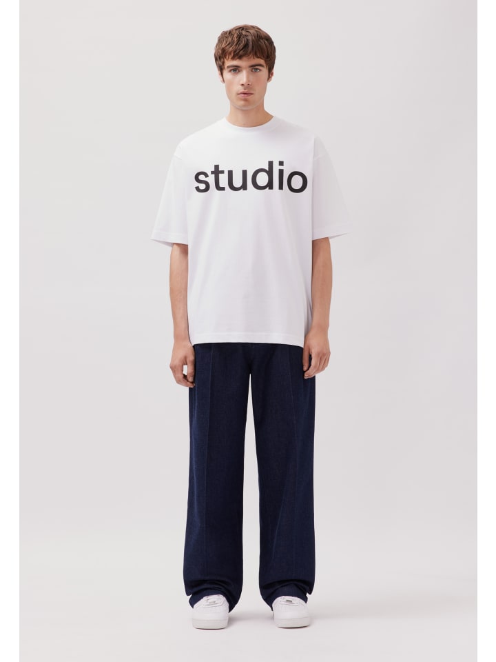 Белая футболка оверсайз Studio Seidensticker, Белый, Белая футболка оверсайз Studio Seidensticker
Белая футболка оверсайз Studio Seidensticker, Белый, Белая футболка оверсайз Studio Seidensticker