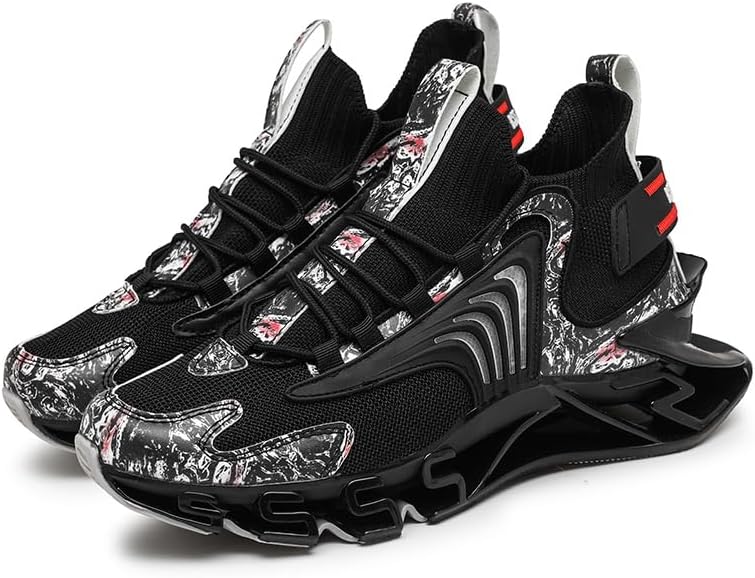 Мужские кроссовки Blade, дышащие спортивные туфли из сетки с стильным принтом для повседневной носки и спорта Aoplus, черный
Мужские кроссовки Blade, дышащие спортивные туфли из сетки с стильным принтом для повседневной носки и спорта Aoplus, черный