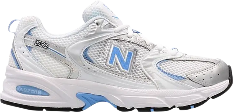 Кроссовки New Balance 530 'White Carolina Blue', белый
Кроссовки New Balance 530 'White Carolina Blue', белый