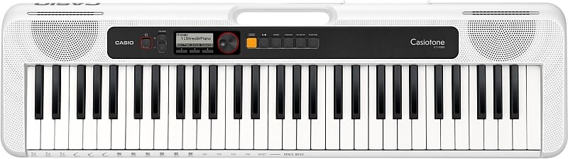 Casio Casiotone CT-S200 61-клавишная портативная клавиатура-аранжировщик - белая CT-S200WE