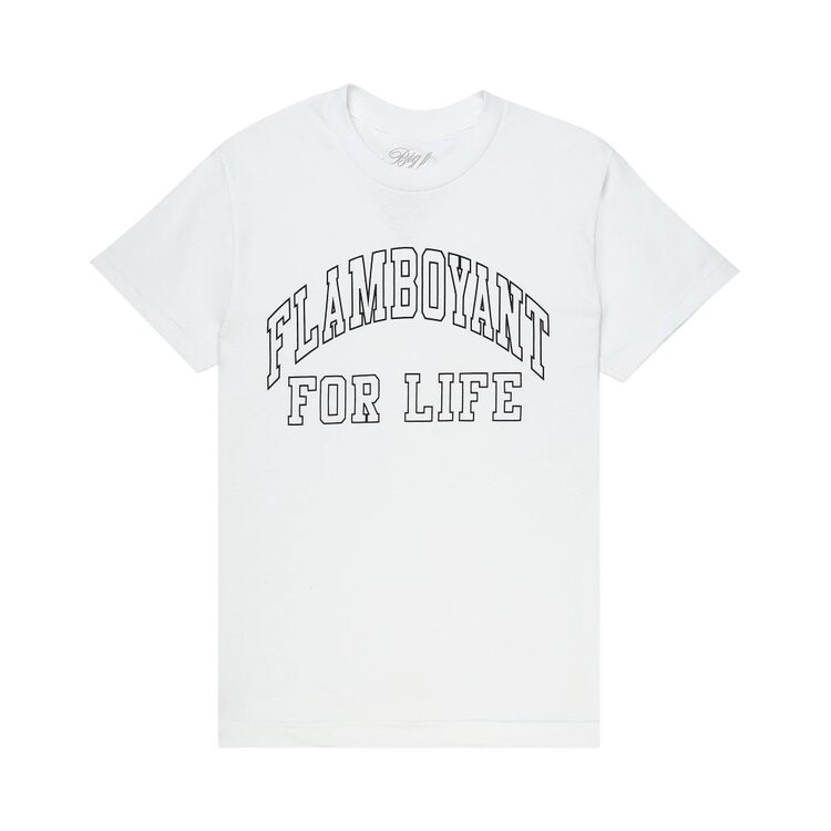 Футболка Pleasures Flamboyant T-Shirt 'White', белый 
Футболка Pleasures Flamboyant T-Shirt 'White', белый
