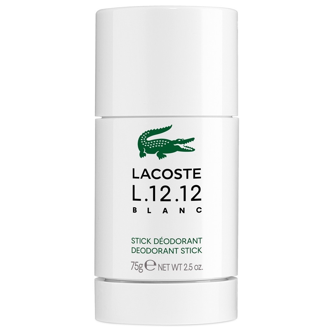 Дезодорант l12.12 blanc deo stick Lacoste, вес 75 гр.
Дезодорант l12.12 blanc deo stick Lacoste, вес 75 гр.