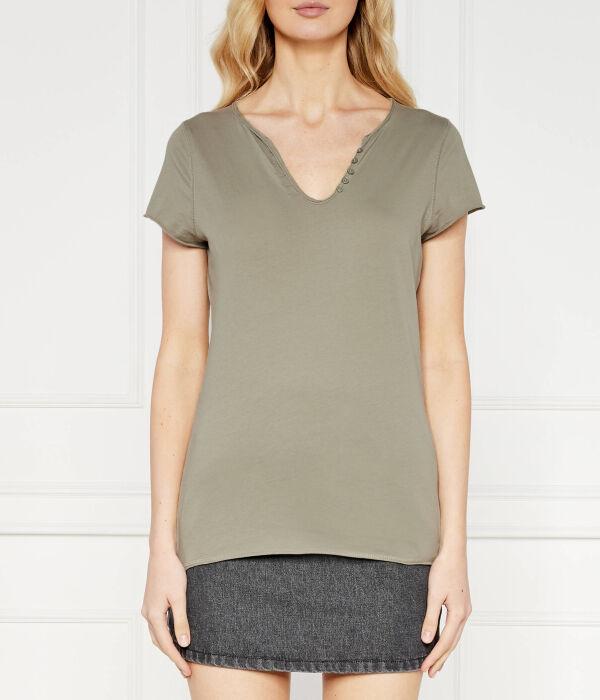 Футболка женская Zadig&Voltaire с v-образным вырезом, зеленый
Футболка женская Zadig&Voltaire с v-образным вырезом, зеленый