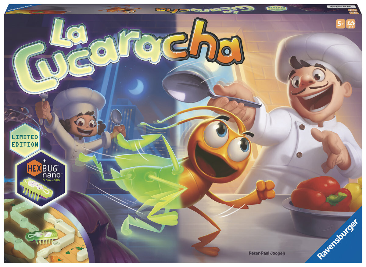 Настольная игра La Cucaracha, издание Ravensburger, 10 лет
Настольная игра La Cucaracha, издание Ravensburger, 10 лет