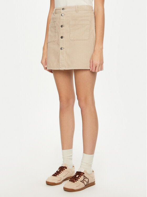 Трапециевидная юбка стандартного кроя Jdy, коричневый
Трапециевидная юбка стандартного кроя Jdy, коричневый