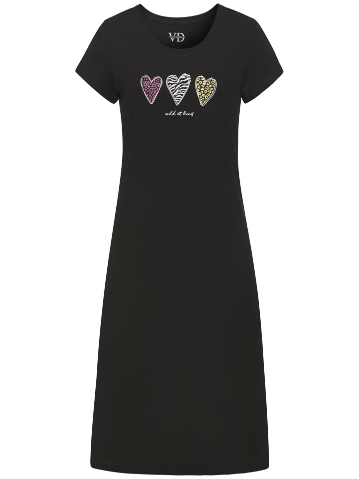 Ночная рубашка серо-черного цвета VIVANCE DREAMS
Ночная рубашка серо-черного цвета VIVANCE DREAMS