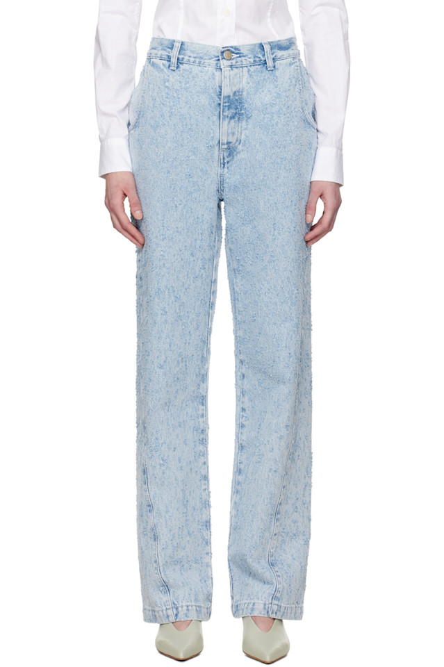 Джинсы с перекрученным швом Mfpen, синий
Джинсы с перекрученным швом Mfpen, синий