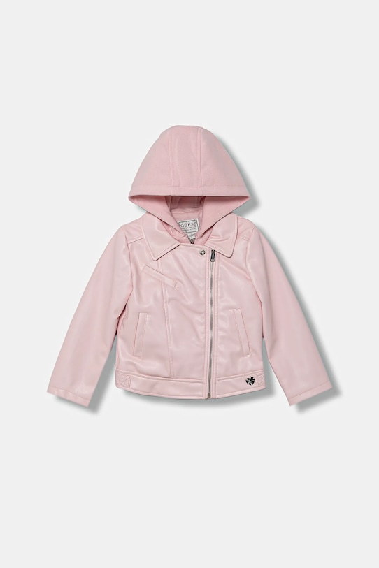 Детская байкерская куртка Guess, розовый
Детская байкерская куртка Guess, розовый