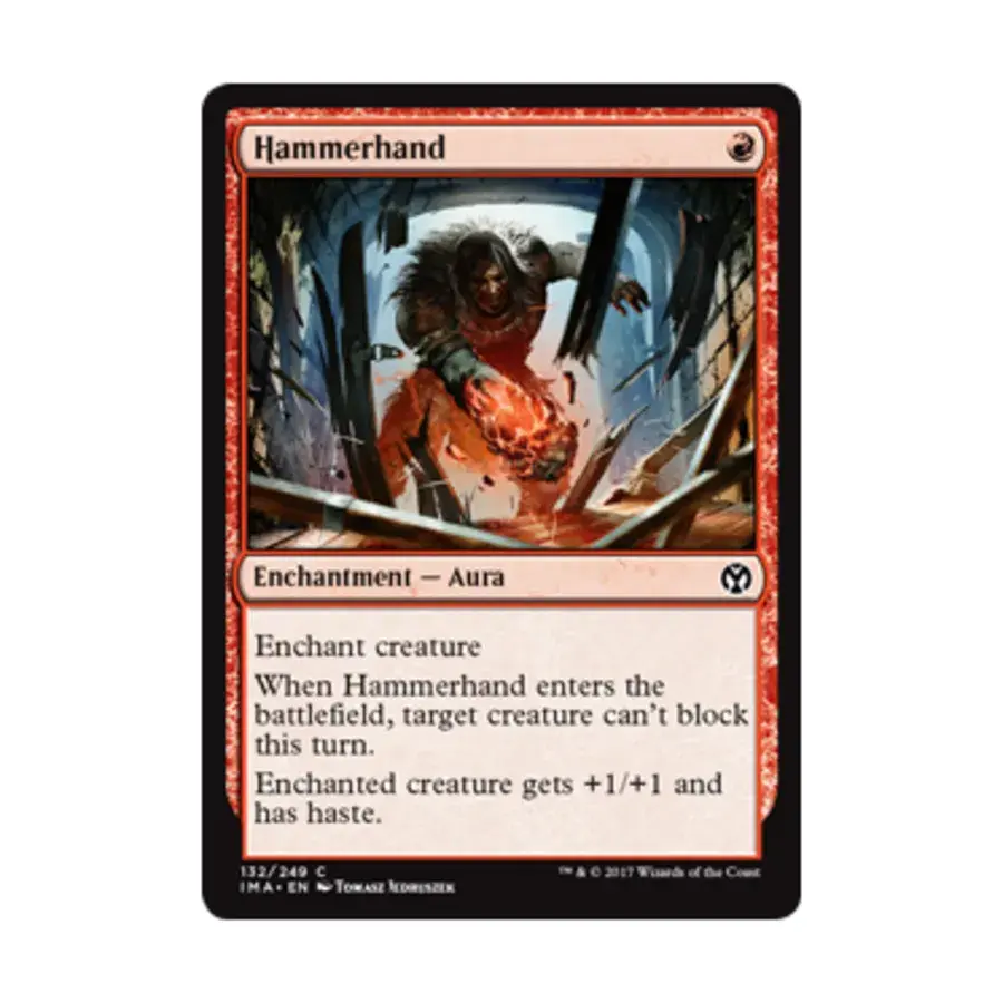 CCG Рука-Молот (C) (Рольга), MTG - Iconic Masters
CCG Рука-Молот (C) (Рольга), MTG - Iconic Masters