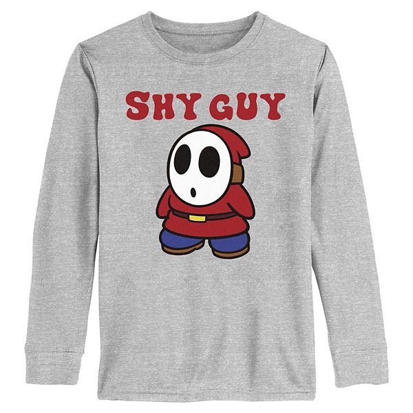 Футболка с длинным рукавом Nintendo Super Mario Bros Shy Guy для мальчиков 6-20 Licensed Character
Футболка с длинным рукавом Nintendo Super Mario Bros Shy Guy для мальчиков 6-20 Licensed Character