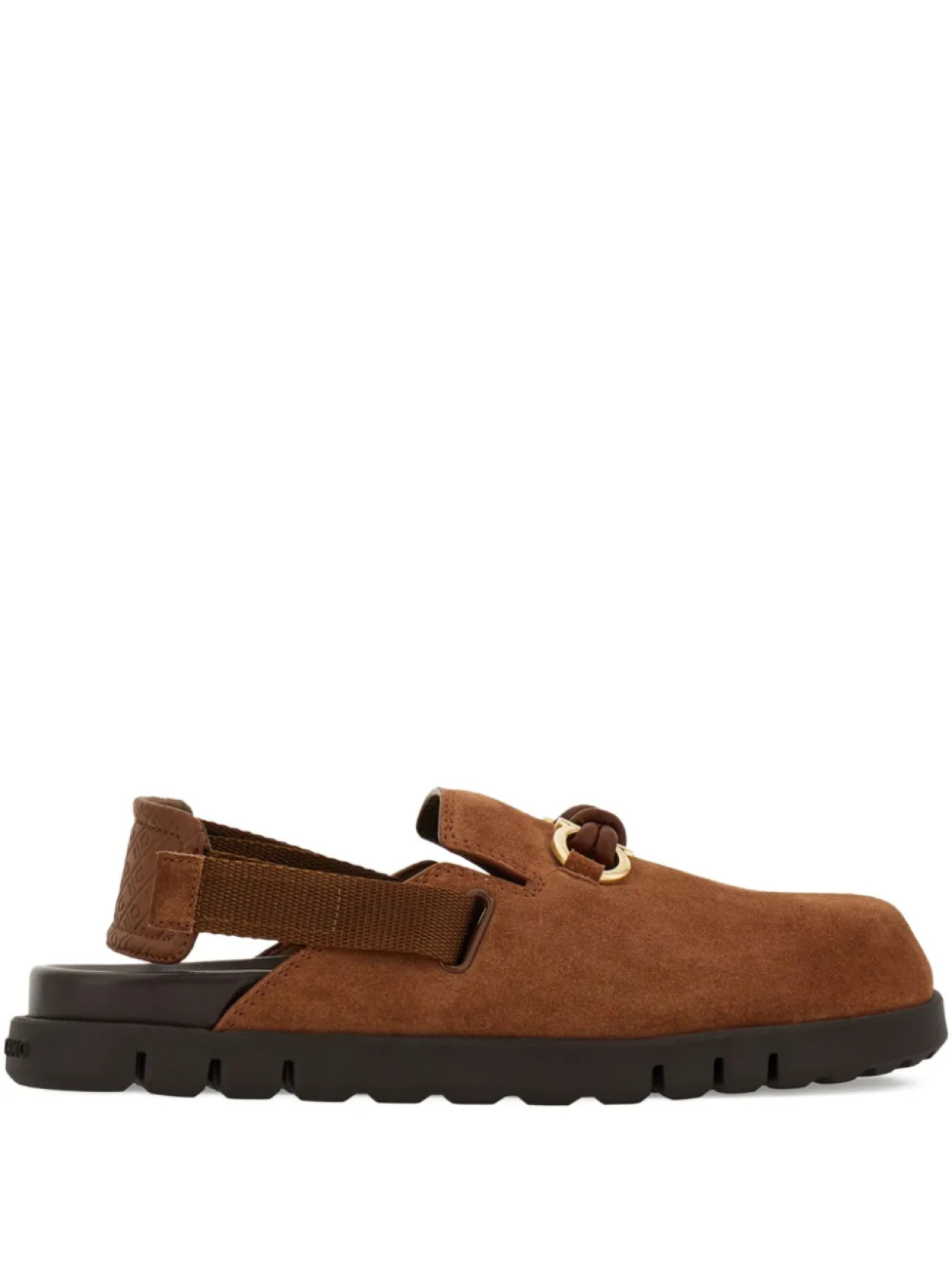 Сандалии на плоской подошве с пряжкой Gancini Ferragamo, коричневый
Сандалии на плоской подошве с пряжкой Gancini Ferragamo, коричневый