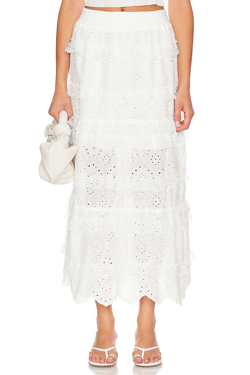 Юбка макси charm Line & Dot, белый
Юбка макси charm Line & Dot, белый