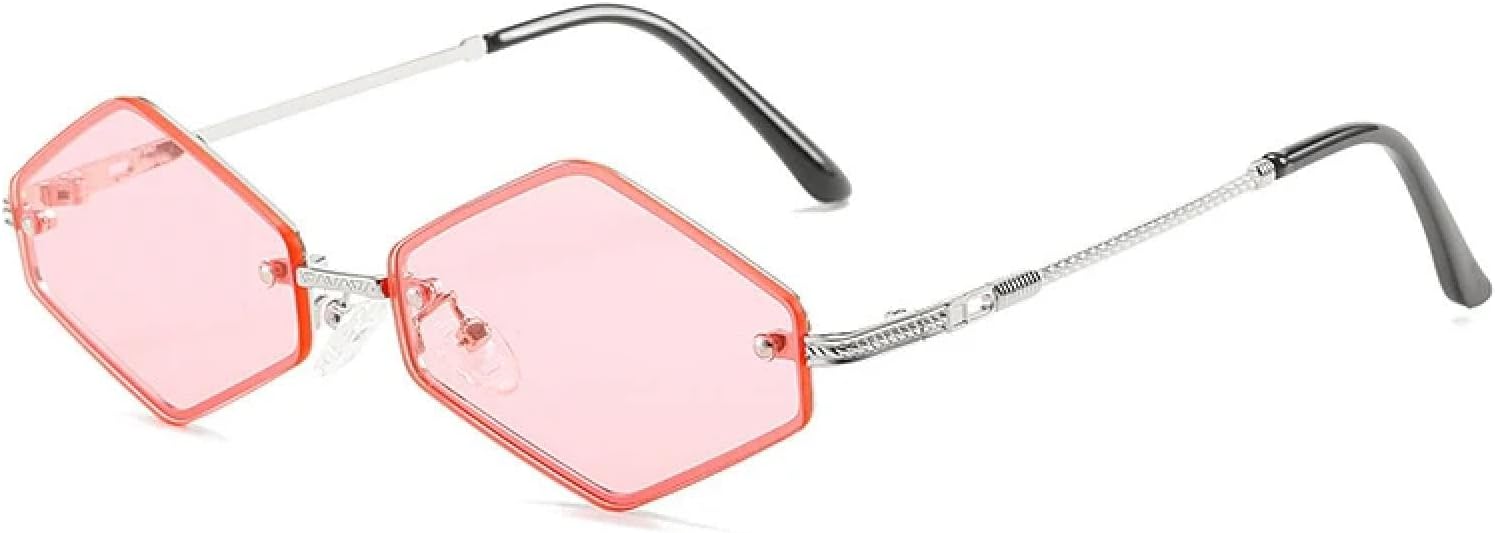 Винтажные солнцезащитные очки в маленькой оправе Polygon для женщин и мужчин, модные металлические очки для летних путешествий, солнцезащитные очки UV400 TKKTLLT, Silver Pink
Винтажные солнцезащитные очки в маленькой оправе Polygon для женщин и мужчин, модные металлические очки для летних путешествий, солнцезащитные очки UV400 TKKTLLT, Silver Pink