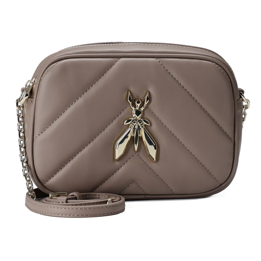 Сумка через плечо PATRIZIA PEPE Fly, серо-коричневый
Сумка через плечо PATRIZIA PEPE Fly, серо-коричневый