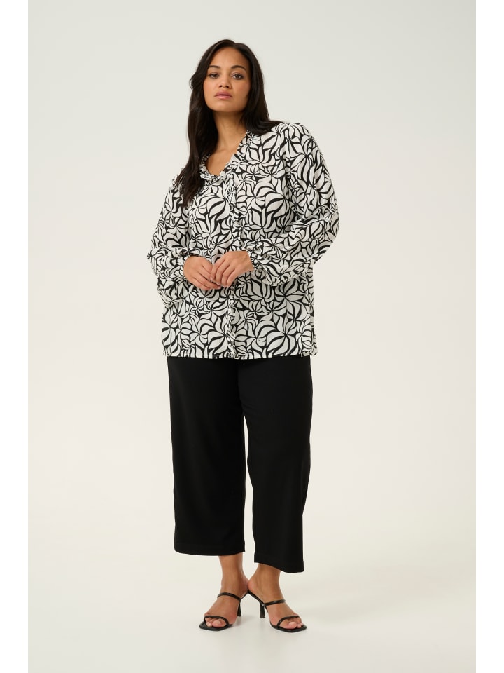 Блузка KAFFE curve, цвет black/white leaf print
Блузка KAFFE curve, цвет black/white leaf print
