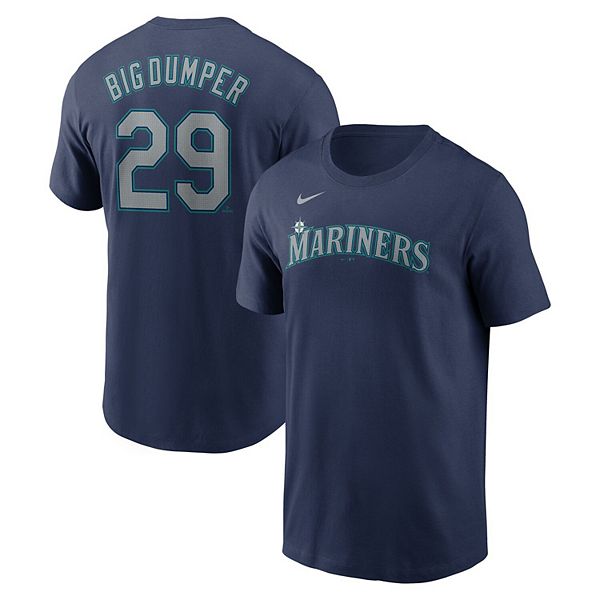 Футболка с именем и номером игрока Seattle Mariners Nike
Футболка с именем и номером игрока Seattle Mariners Nike
