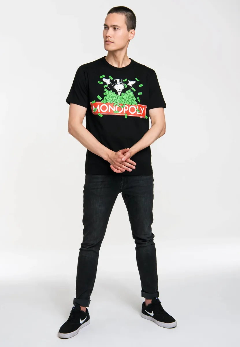 Logoshirt Футболка "Монополия" с великолепным дизайном, черный
Logoshirt Футболка "Монополия" с великолепным дизайном, черный