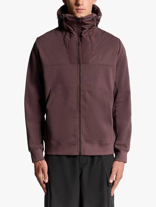 Худи с длинными рукавами из хлопковой смеси с комбинированными вставками Lyle & Scott, Espresso
Худи с длинными рукавами из хлопковой смеси с комбинированными вставками Lyle & Scott, Espresso